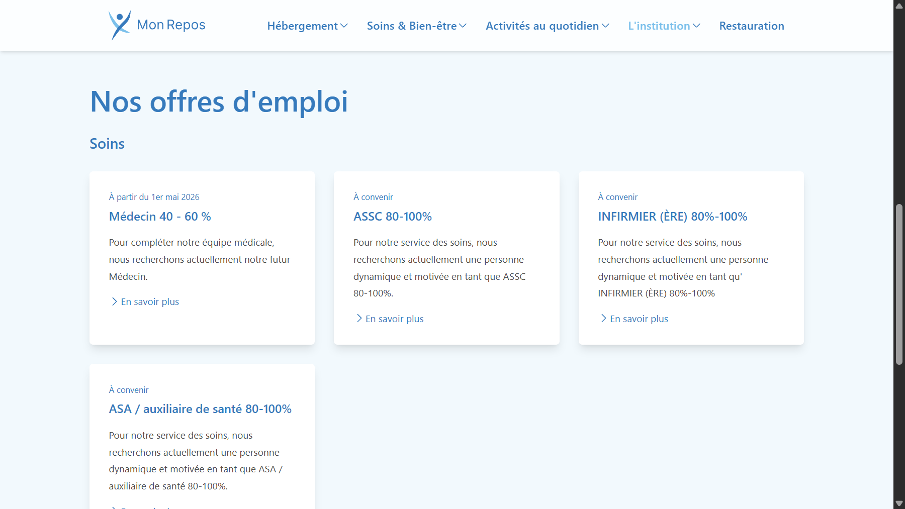 Stellenausschreibungen